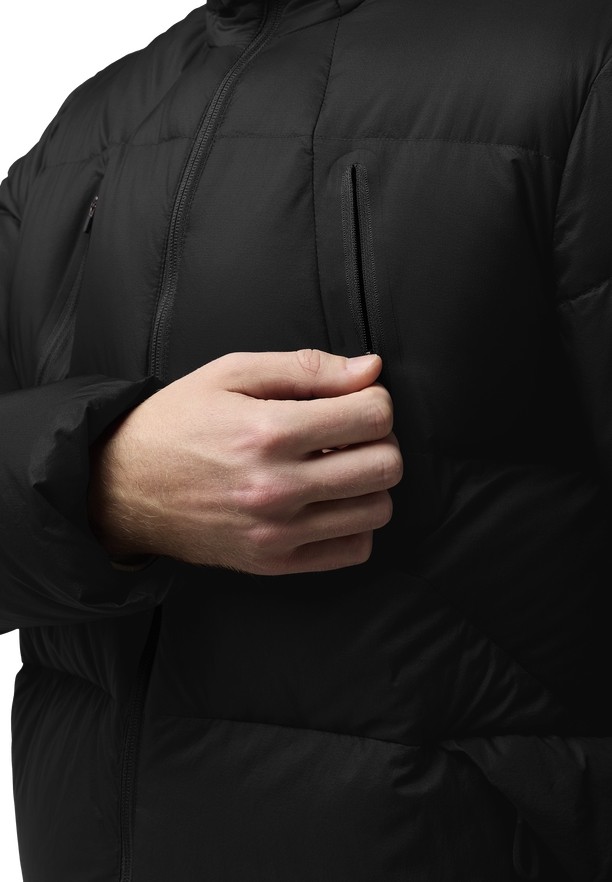 Black Jack Wolfskin Wandermood Down Men Coats | 73144433