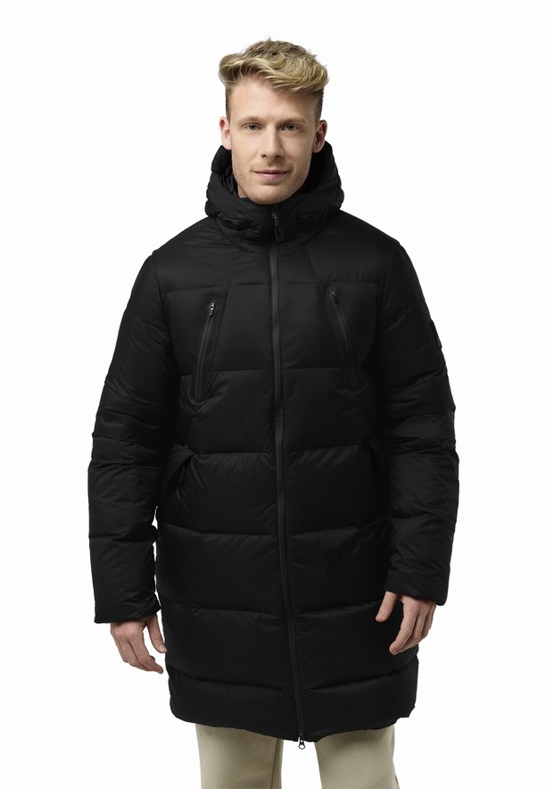 Black Jack Wolfskin Wandermood Down Men Coats | 73144433