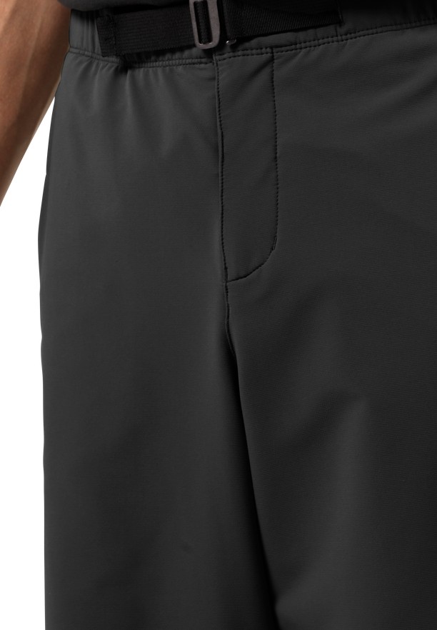 Black Jack Wolfskin Wandermood Men Shorts | 84409699