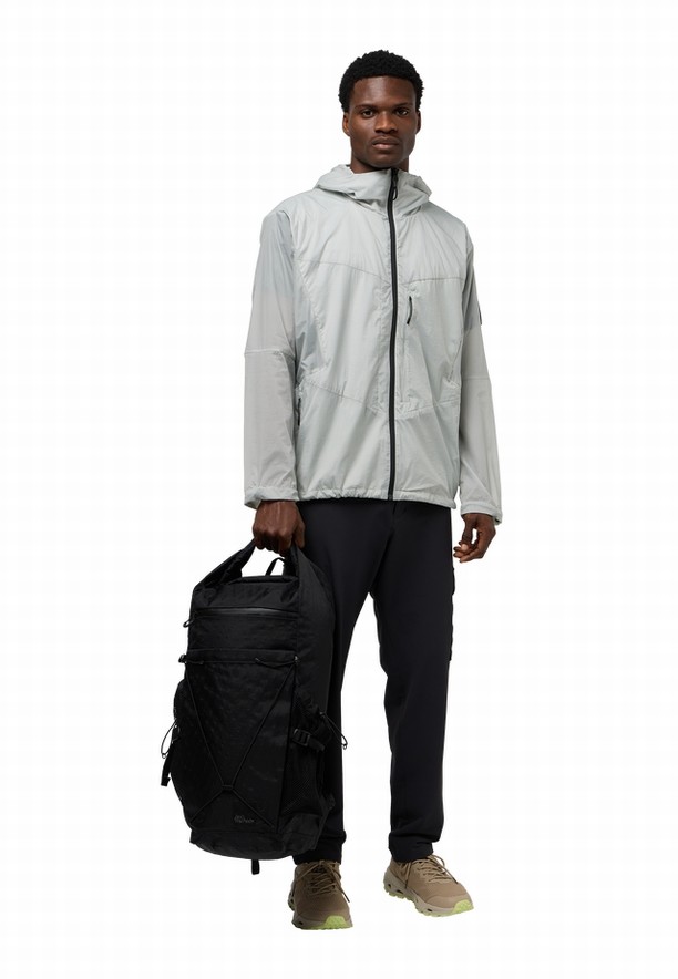 Black Jack Wolfskin Wandermood Rolltop 30 Women Hiking Backpack | 33527225