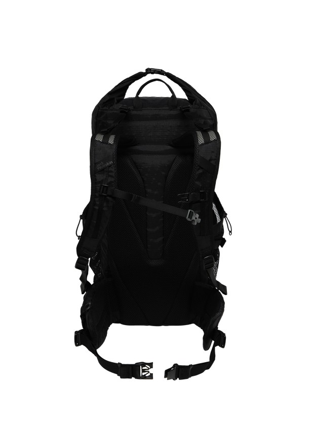 Black Jack Wolfskin Wandermood Rolltop 30 Men Hiking Backpack | 45935051