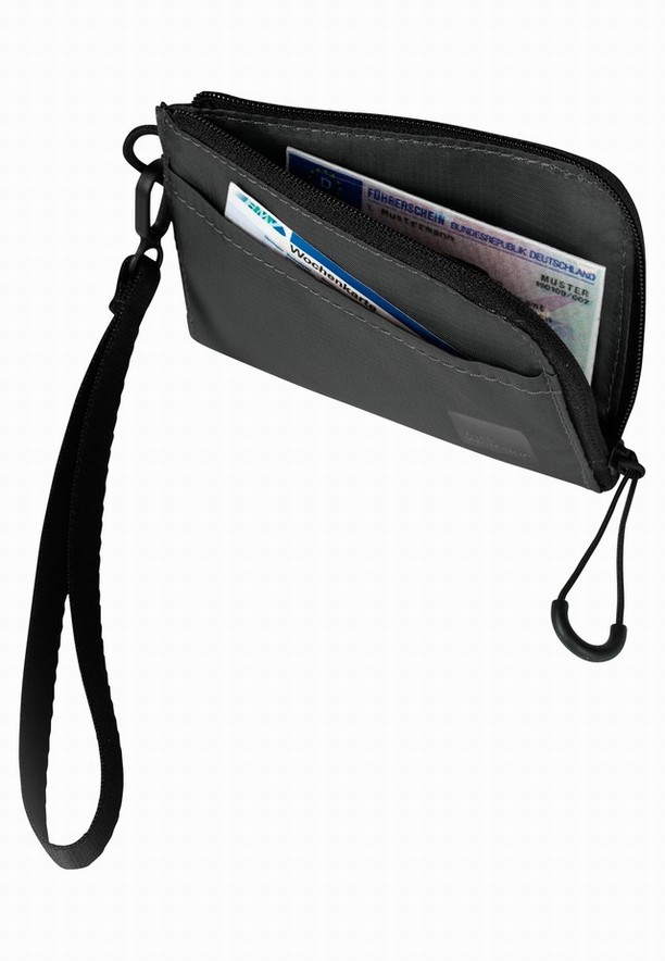 Black Jack Wolfskin Wandermood Women Wallets | 11942408