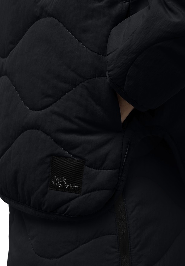 Black Jack Wolfskin Wandersome Ins Women Jackets | 97139182