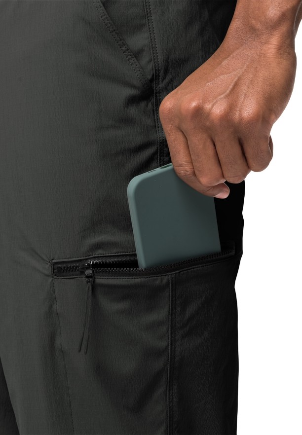 Black Jack Wolfskin Wanderthirst Men Pants | 12399712