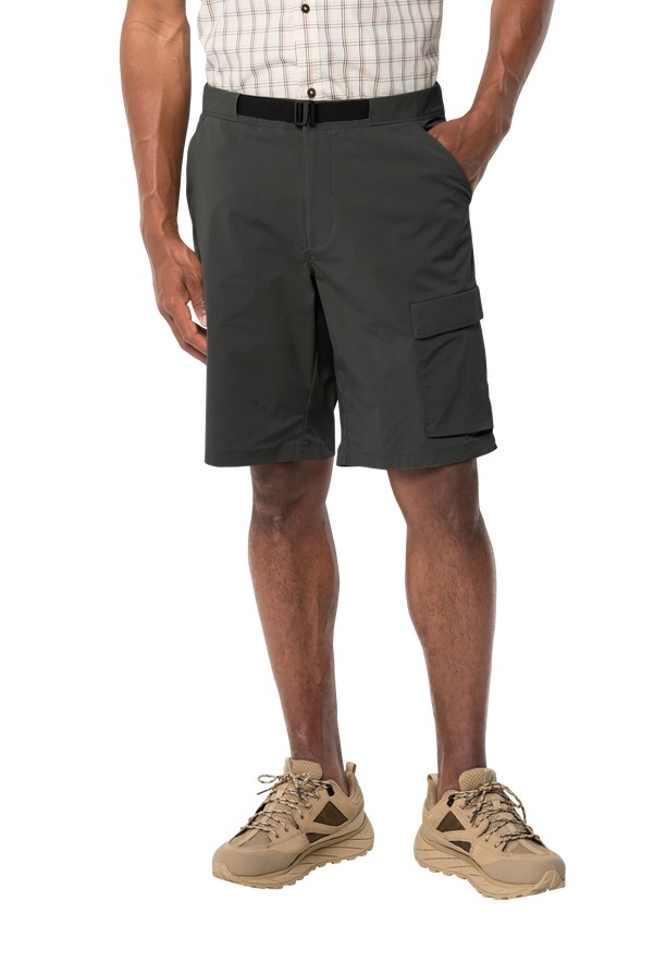 Black Jack Wolfskin Wanderthirst Men Shorts | 81456940