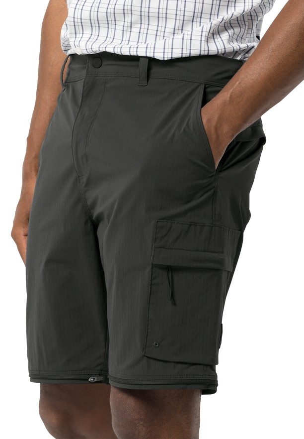 Black Jack Wolfskin Wanderthirst Zip Men Pants | 38992540