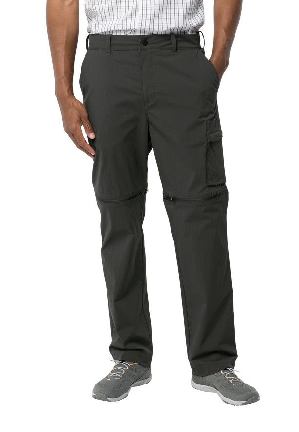 Black Jack Wolfskin Wanderthirst Zip Men Pants | 38992540