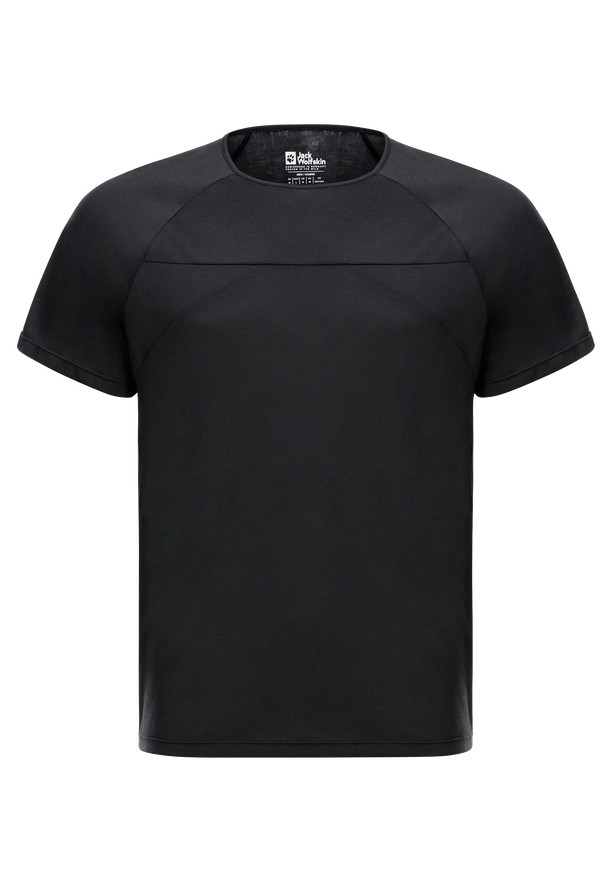 Black Jack Wolfskin Wanderword Men T Shirts | 57876263