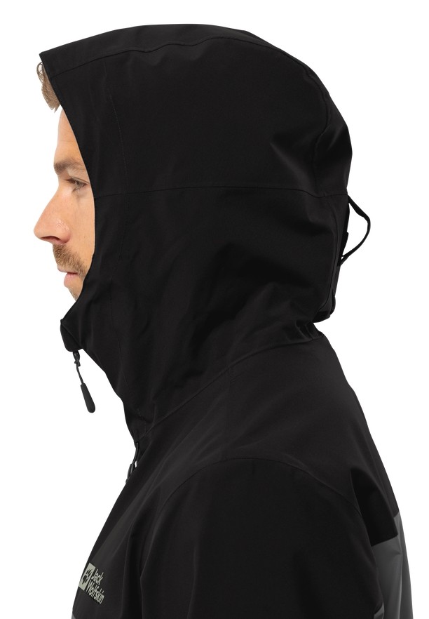 Black Jack Wolfskin Weiltal 2l Men Rain Jackets | 83466458
