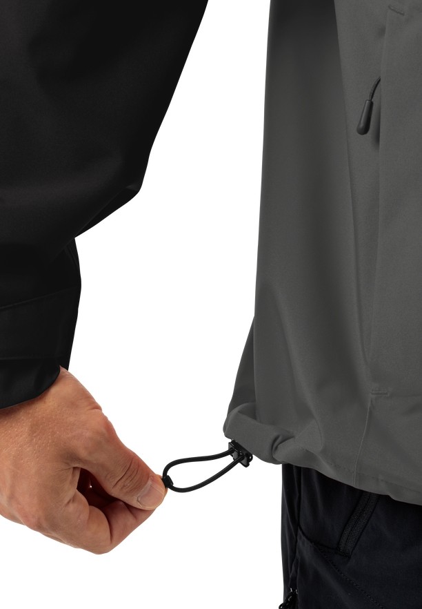 Black Jack Wolfskin Weiltal 2l Men Rain Jackets | 83466458