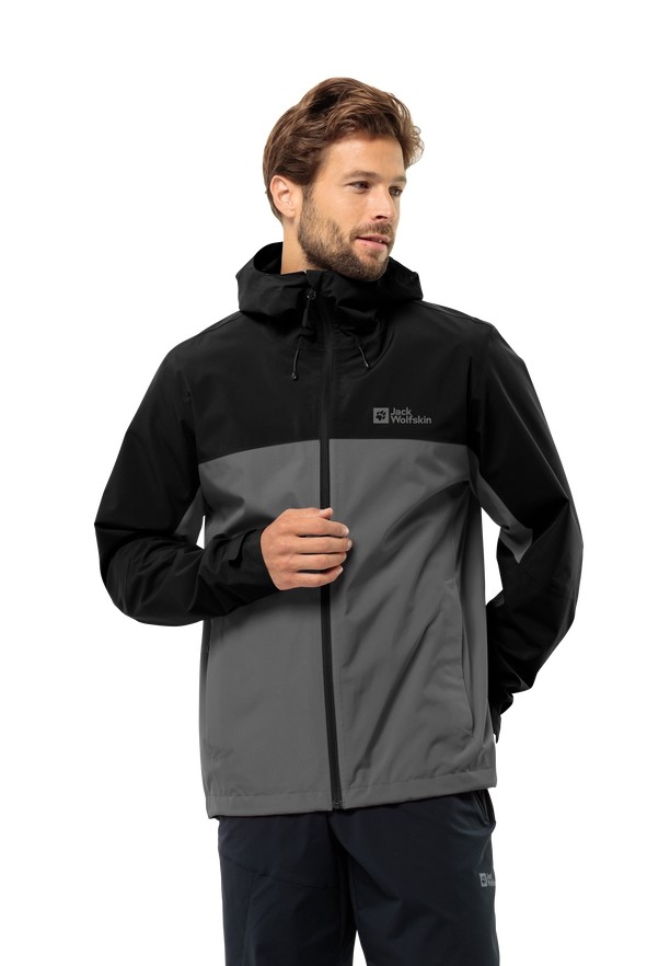 Black Jack Wolfskin Weiltal 2l Men Rain Jackets | 83466458