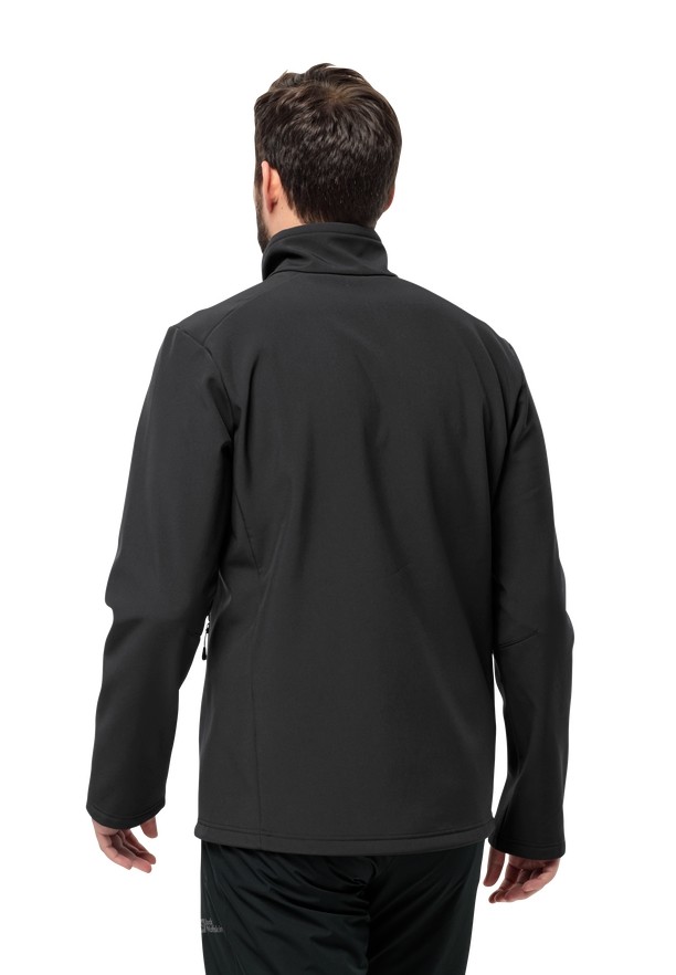 Black Jack Wolfskin Whirlwind Men Softshell Jackets | 46762671
