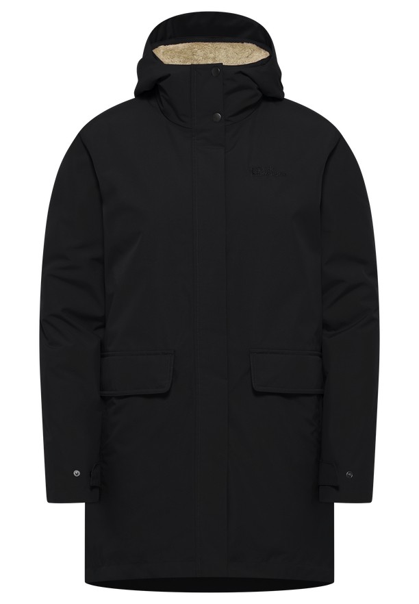 Black Jack Wolfskin Wintertor Women Coats | 13336529