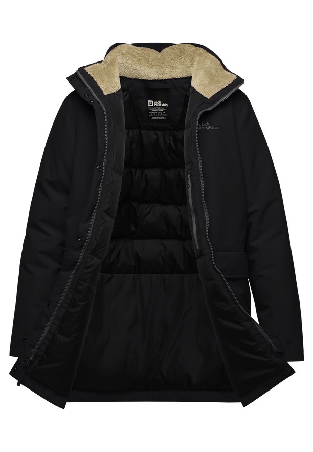 Black Jack Wolfskin Wintertor Women Coats | 13336529