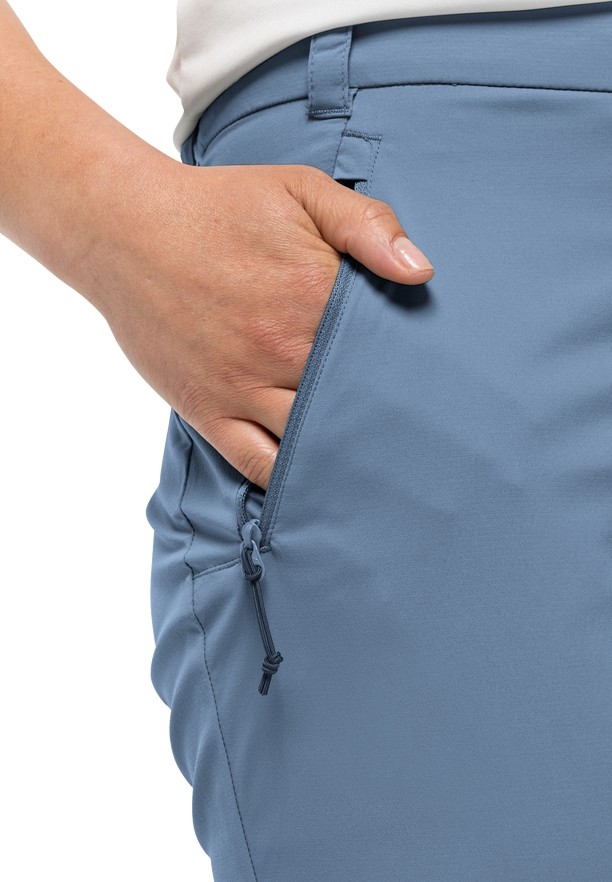Blue Jack Wolfskin Activate Light 3/4 Women Pants | 48726116