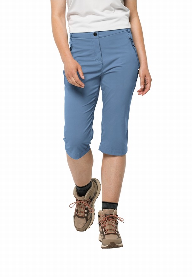 Blue Jack Wolfskin Activate Light 3/4 Women Pants | 48726116