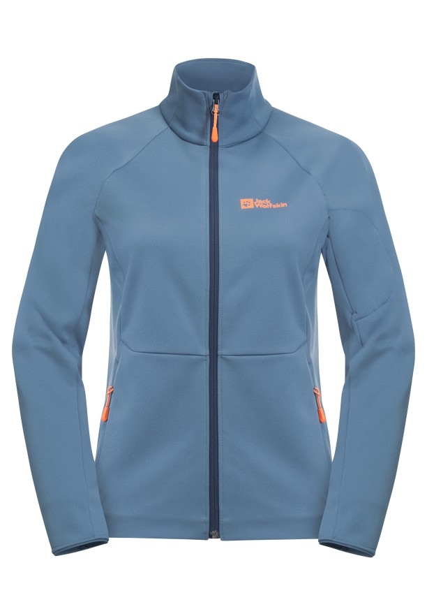 Blue Jack Wolfskin Alpgrat Fz Women Fleece Jackets | 41475176