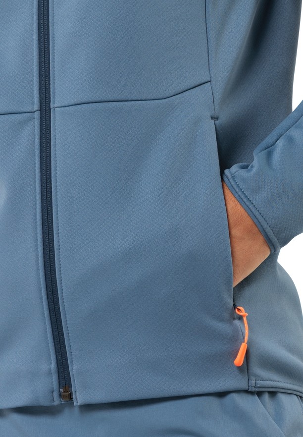 Blue Jack Wolfskin Alpgrat Fz Women Fleece Jackets | 41475176