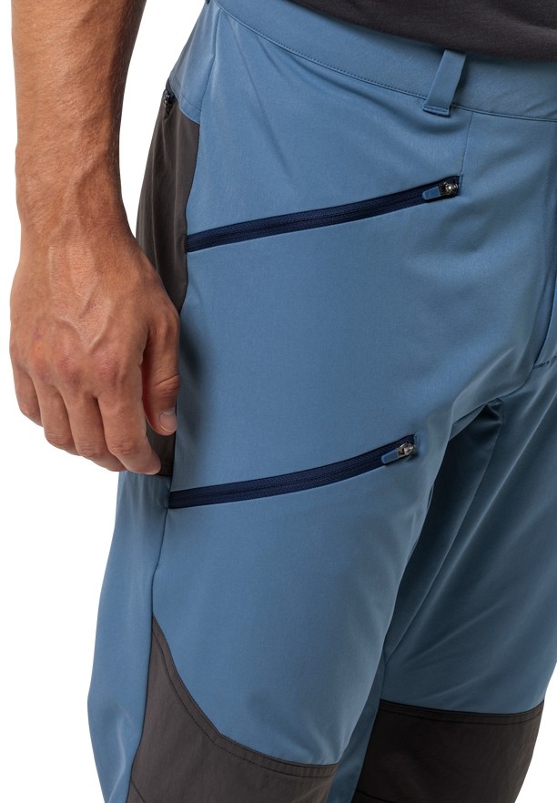 Blue Jack Wolfskin Alpine Men Hiking Pants | 28024127