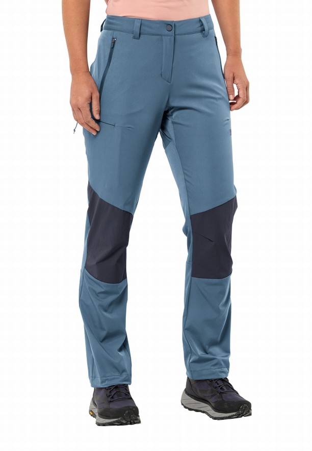 Blue Jack Wolfskin Alpine Women Hiking Pants | 81426144