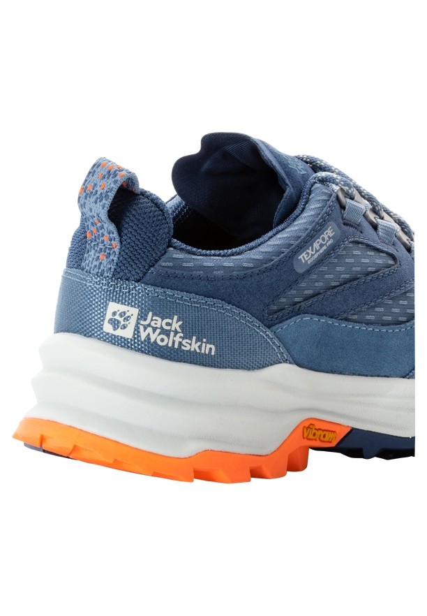 Blue Jack Wolfskin Cyrox Texapore Low Women Hiking Shoes | 39065765