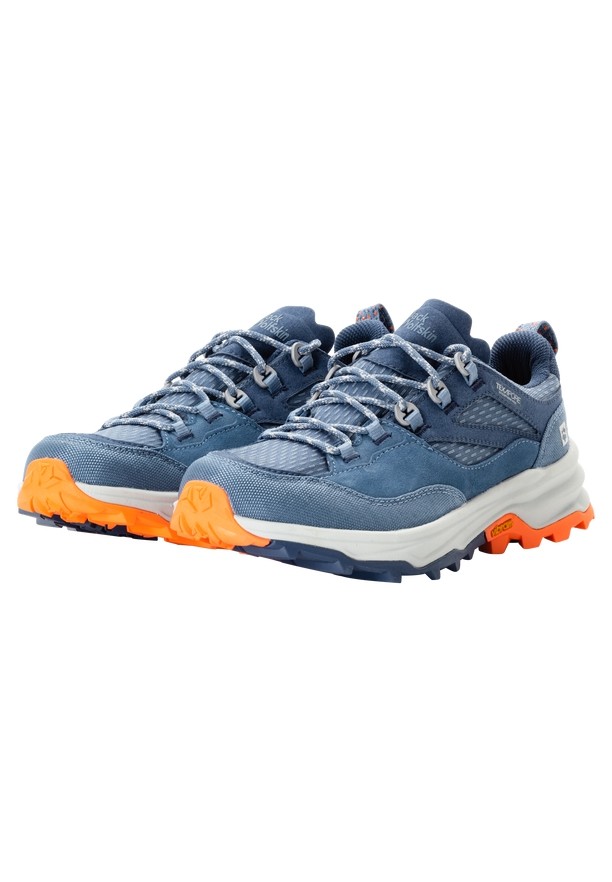 Blue Jack Wolfskin Cyrox Texapore Low Women Hiking Shoes | 39065765