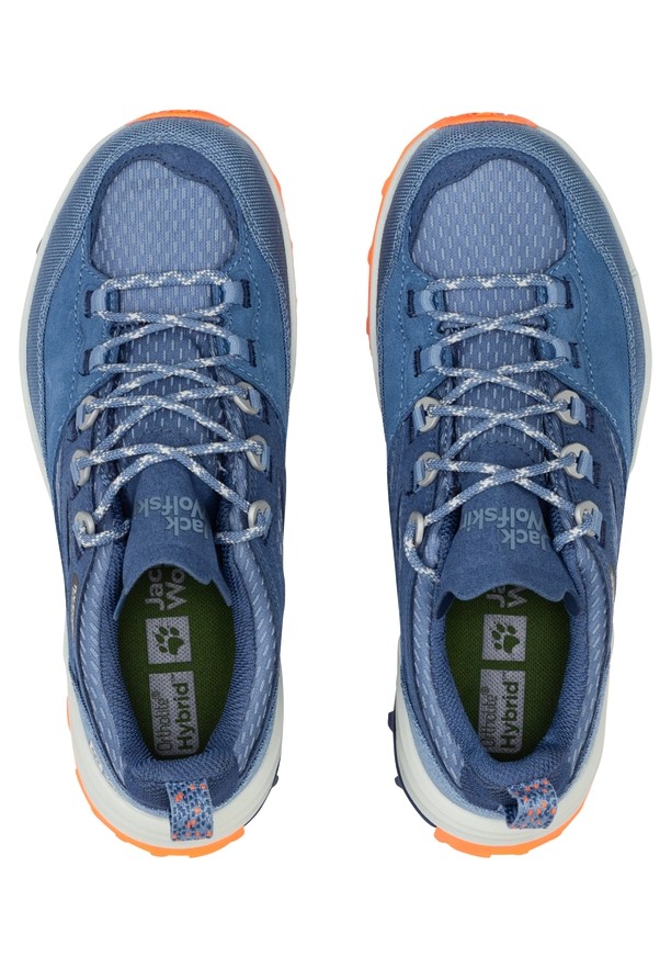 Blue Jack Wolfskin Cyrox Texapore Low Women Hiking Shoes | 39065765