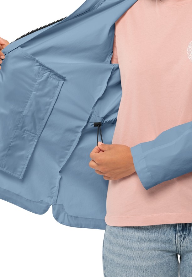 Blue Jack Wolfskin Desert Wind Women Softshell Jackets | 59308422
