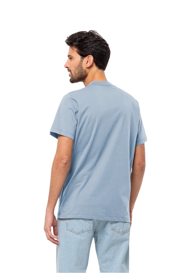 Blue Jack Wolfskin Essential Men T Shirts | 12527197
