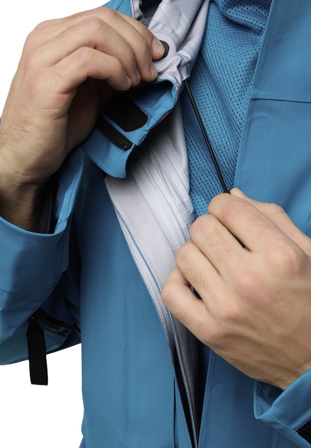 Blue Jack Wolfskin Expdn 3l Women Rain Jackets | 60294814