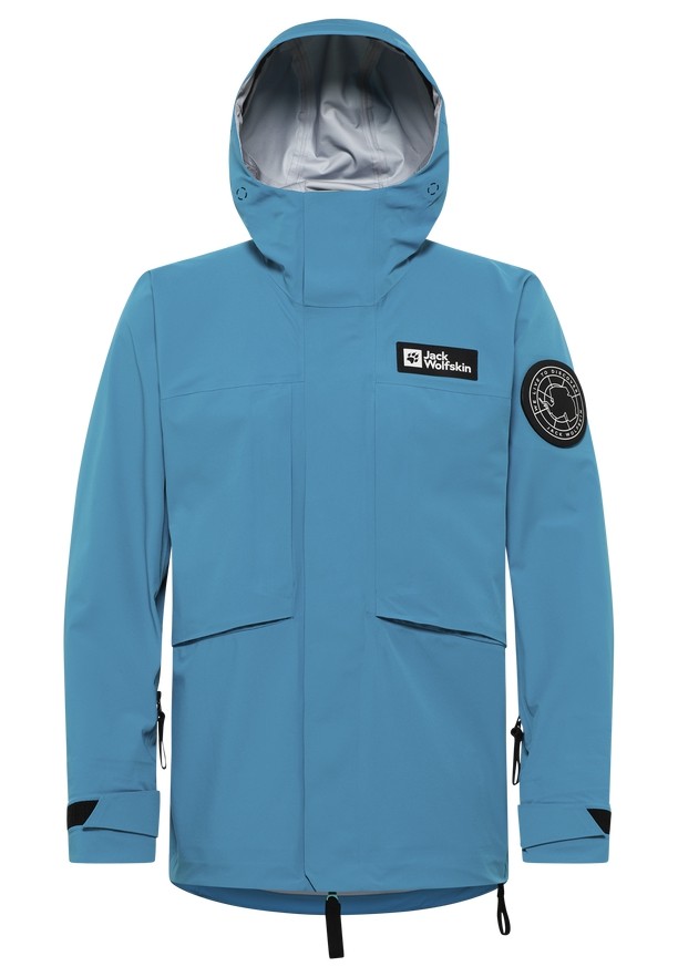 Blue Jack Wolfskin Expdn 3l Women Rain Jackets | 60294814