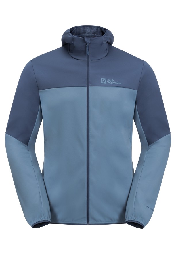 Blue Jack Wolfskin Feldberg Hoody Men Softshell Jackets | 30406323