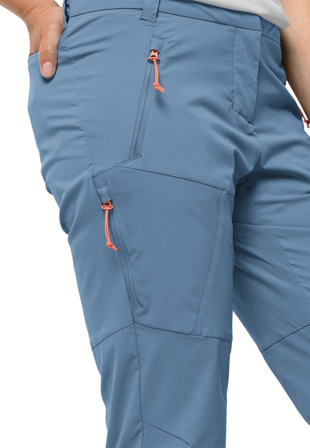 Blue Jack Wolfskin Glastal Women Hiking Pants | 19964035