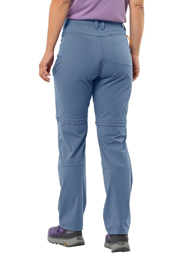 Blue Jack Wolfskin Glastal Zip Off Women Hiking Pants | 26755729