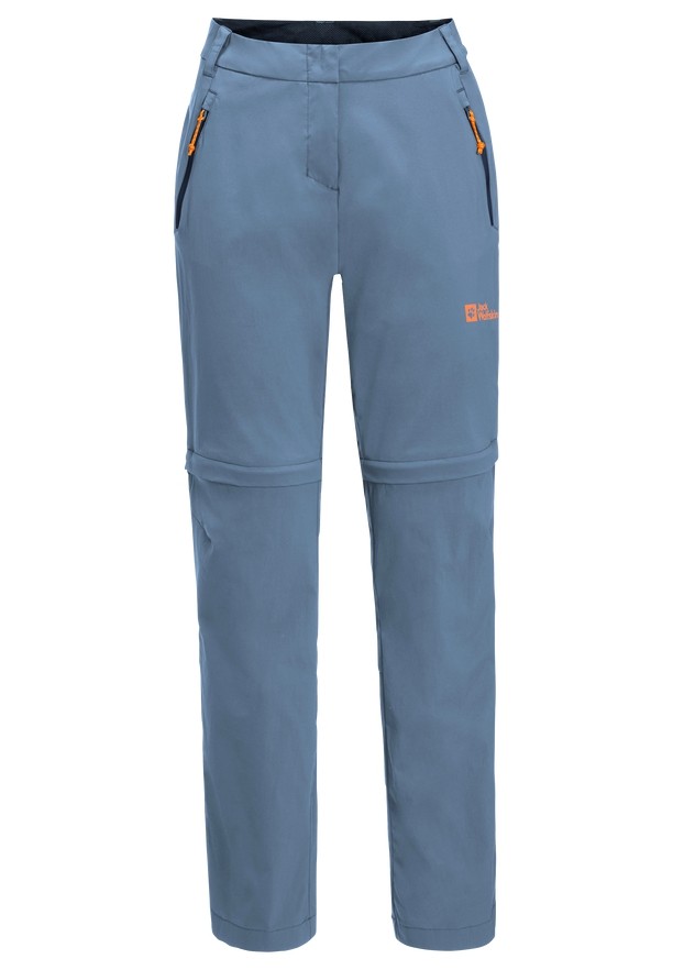 Blue Jack Wolfskin Glastal Zip Off Women Hiking Pants | 26755729
