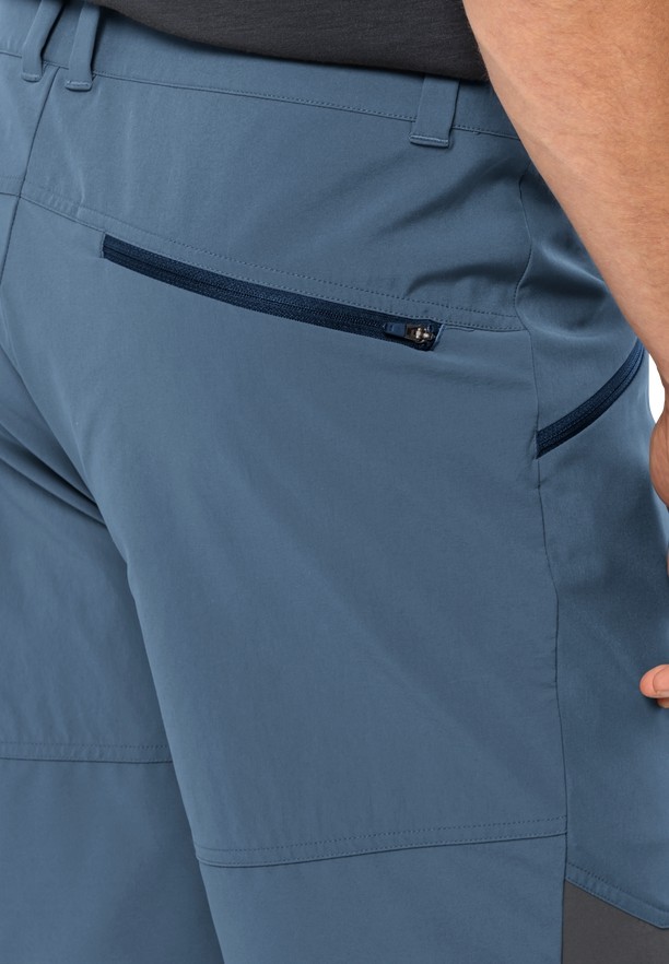 Blue Jack Wolfskin Hiking Alpine Men Shorts | 80930032