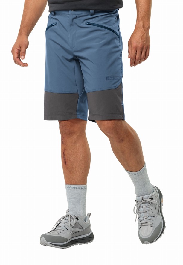 Blue Jack Wolfskin Hiking Alpine Men Shorts | 80930032