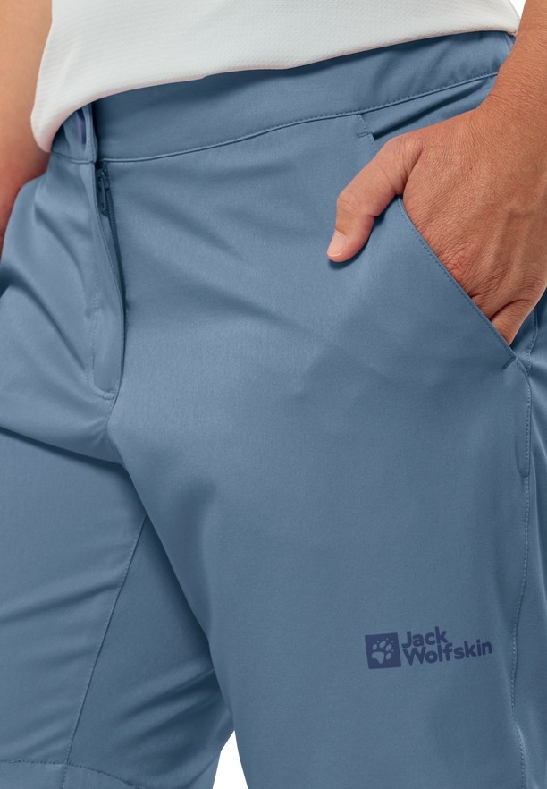 Blue Jack Wolfskin Hiking Alpine Women Shorts | 88069150