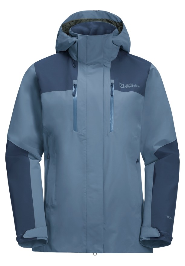 Blue Jack Wolfskin Jasper 2l Women Rain Jackets | 21259548