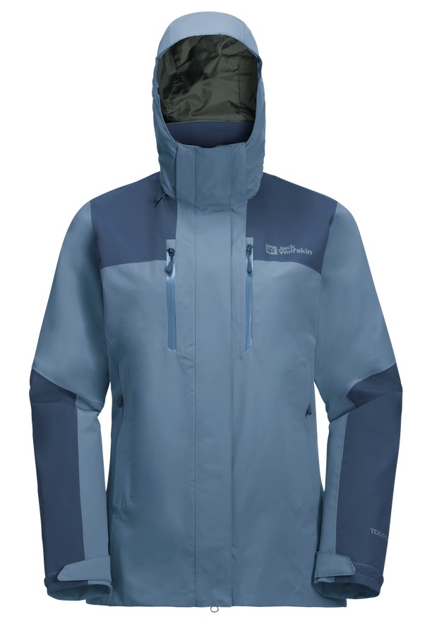 Blue Jack Wolfskin Jasper 2l Women Rain Jackets | 21259548