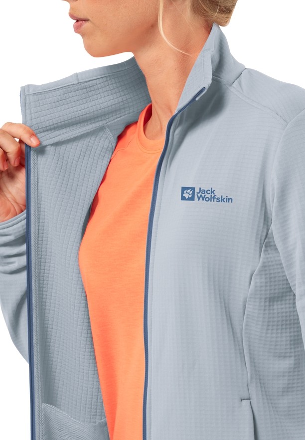 Blue Jack Wolfskin Kolbenberg Fz Women Fleece Jackets | 15254260