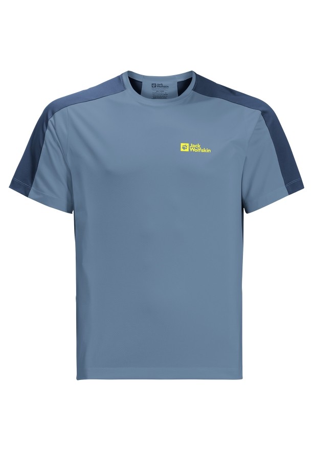 Blue Jack Wolfskin Narrows Men T Shirts | 14775628