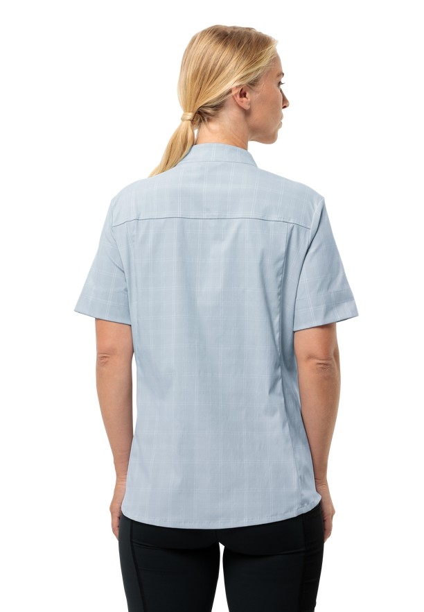 Blue Jack Wolfskin Norbo S/s Women Shirts | 47402336