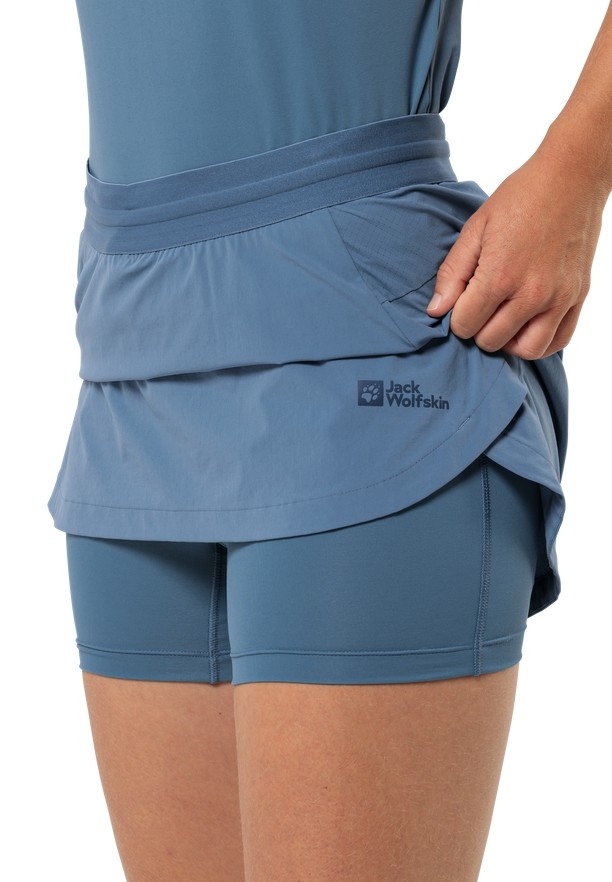 Blue Jack Wolfskin Prelight Chill Women Skorts | 69592594