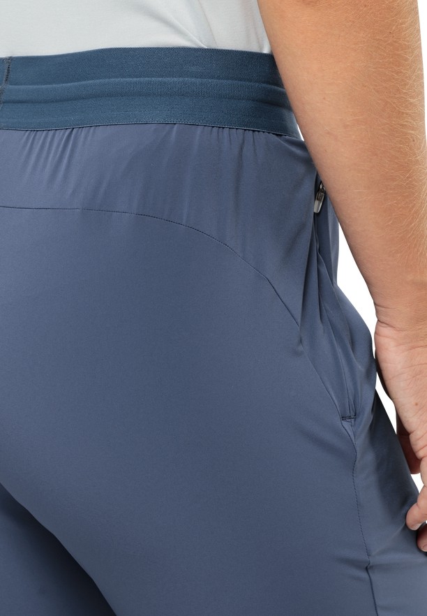 Blue Jack Wolfskin Prelight Chill Women Pants | 52339100