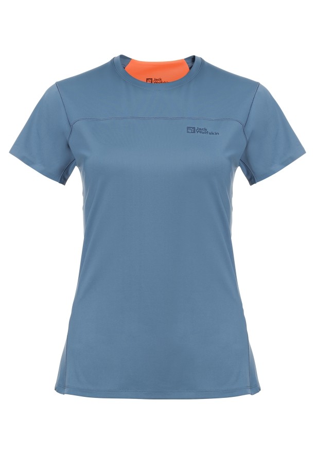 Blue Jack Wolfskin Prelight Chill Women T Shirts | 43700125
