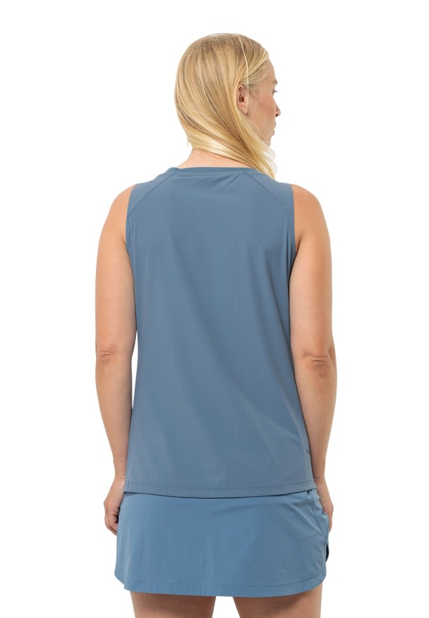 Blue Jack Wolfskin Prelight Chill Women Tank Top | 59857193
