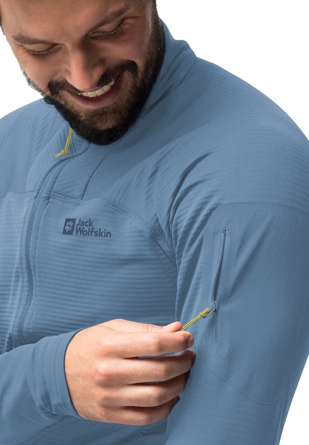 Blue Jack Wolfskin Prelight Fz Men Fleece Jackets | 22144748