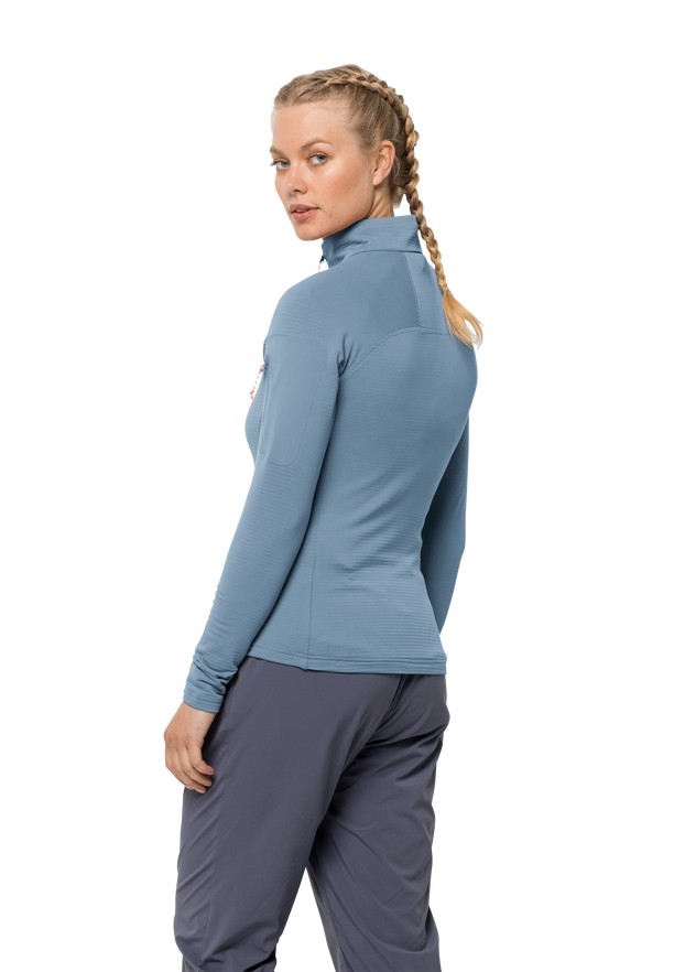 Blue Jack Wolfskin Prelight Fz Women Fleece Jackets | 53276022