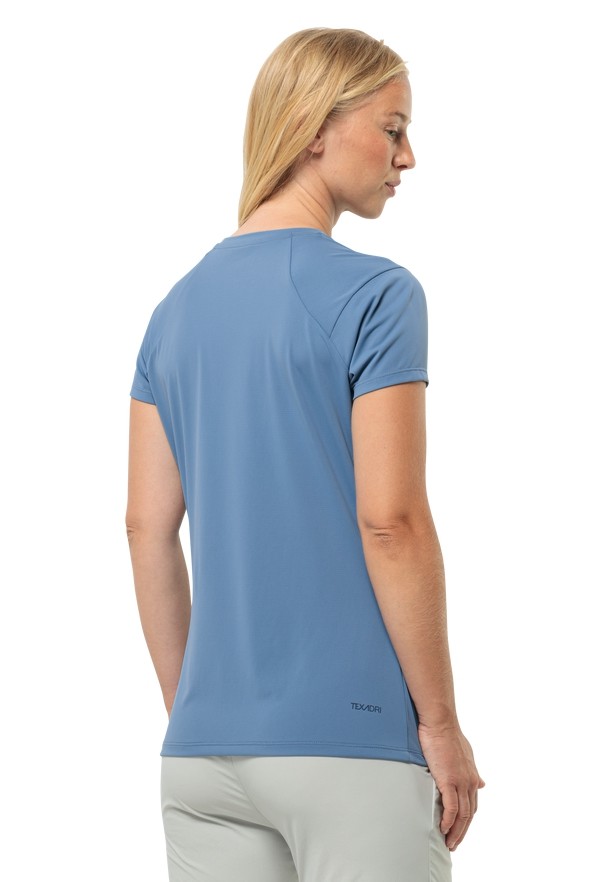 Blue Jack Wolfskin Prelightrail Women T Shirts | 35354071